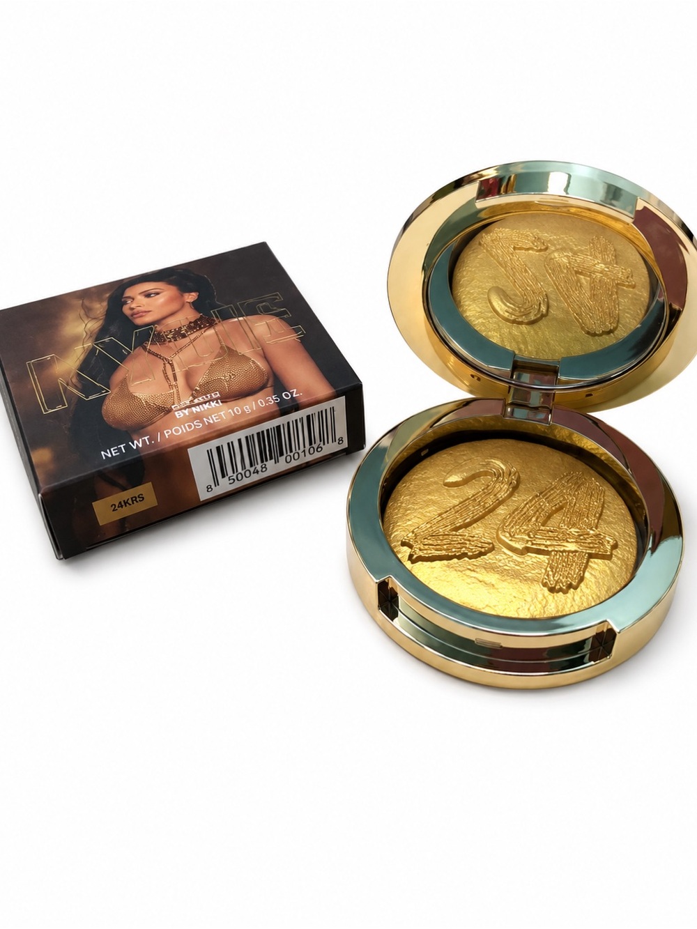 Kylie Cosmetics Good As Gold Highlighter Compact - 24K Glow NIB